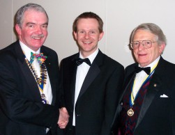 Alistair McKinley induction